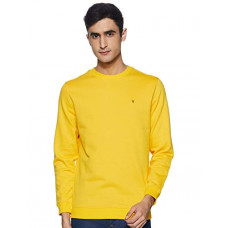 Deals, Discounts & Offers on Men - [Size XXL] Van Heusen Sport Men's Cotton Sweatshirt (VSSTURGFC30275_Yellow_XXL)