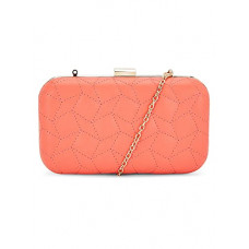 Deals, Discounts & Offers on  - Caprese Women's Clutch (Coral)