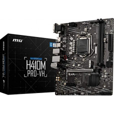 Deals, Discounts & Offers on  - MSI H410M PRO-VH mATX Motherboard (10th Gen Intel Core, LGA 1200 Socket, DDR4, USB 3.2 Gen 1, Intel Gigabit LAN, VGA/HDMI)