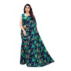 Deals, Discounts & Offers on Women - Yashika Women's Printed Georgette Sarees