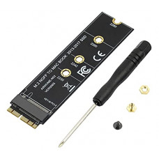 Deals, Discounts & Offers on  - The4 M.2 NVME SSD Convert Adapter Card for Upgrade MacBook Air and Pro NVME/AHCI SSD Upgraded Kit