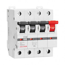 Deals, Discounts & Offers on Home Improvement - Anchor by Panasonic 98033 UNO Series 6 Ampere TPN C Curve MCB