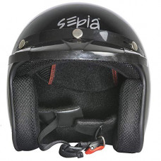 Deals, Discounts & Offers on  - Sepia Smart Rider with Peak (Metallic Black, M)