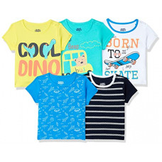 Deals, Discounts & Offers on Baby Care - [Size 3M] Amazon Brand - Jam & Honey Baby-Boy's Regular T-Shirt