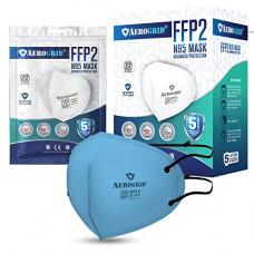 Deals, Discounts & Offers on  - AeroGrid FFP2 | Pack of 10 | 5 Layers | ISI Mark | BIS Certified | EN 149 European Std. Certified | Premium N95 Mask