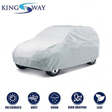Deals, Discounts & Offers on  - Kingsway Dust Proof Car Body Cover For Chevrolet Cruze (Model Year : 2015-2017) (Silver Matty, Triple Stitched)