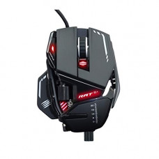 Deals, Discounts & Offers on  - MAD CATZ The Authentic R.A.T. 8+ Optical Wired Gaming Mouse |11 Programmable Buttons | 16.8 Million RGB Color | 16000 DPI, Black - MR05DCINBL000-0