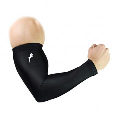 Deals, Discounts & Offers on Men - Just rider Compression Arm Sleeves, Elbow Sleeves Pair (Nylon)