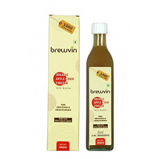 Deals, Discounts & Offers on  - Brewvin Organic Apple Cider Vinegar with Mother - 1000+ Days Aged, 500ml