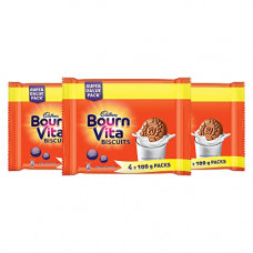 Deals, Discounts & Offers on  - Bournvita Biscuits, Super Value Family Pack 400g- Pack of 3