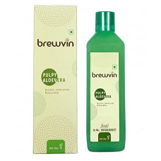 Deals, Discounts & Offers on  - Brewvin Pulpy Aloe Vera Juice, 1L | Reinvigorates Skin & Hair | Organically Harvested | Zero Added Sugar