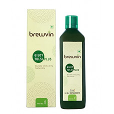 Deals, Discounts & Offers on  - Brewvin Giloy Tulsi Juice, 1L | Boosts Immunity | Aids in Weight Loss | Organically Harvested | Zero Added Sugar