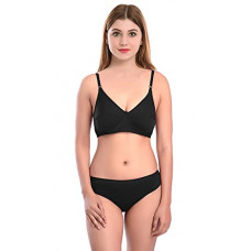 Deals, Discounts & Offers on  - PIBU-Women's Cotton Bra Panty Set
