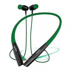 Deals, Discounts & Offers on Headphones - UBON Khiladi Bluetooth 5.0 Wireless Headphones with Hi-Fi Stereo Sound, 30Hrs Playtime, Lightweight Ergonomic Neckband, Sweat-Resistant Magnetic Earbuds, Voice Assistant & Mic (Green)