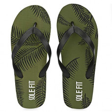 Deals, Discounts & Offers on  - [Size 8] Solefit Men's Black Flip-Flops