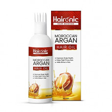 Deals, Discounts & Offers on Beauty Care - Haironic Hair Science Moroccan Argan Hair Oil | Growth for Dry and Damaged Hair | Suitable