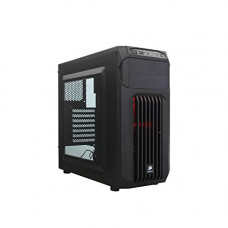 Deals, Discounts & Offers on  - Corsair Carbide Series CC-9011050-WW Mid-Tower Steel Gaming Case with Red LED (Black)