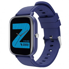 Deals, Discounts & Offers on Mobile Accessories - Zebronics ZEB-FIT280CH Smart Watch with Screen Size 3.55cm (1.39inch) 12 Sports Modes, IP68 Waterproof, Heart Rate, BP, SpO2, Caller ID, 7 Days Storage (Blue)