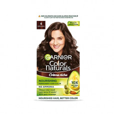 Deals, Discounts & Offers on Beauty Care - Garnier Color Naturals Crme hair color, Shade 4 Brown, 70ml + 60g