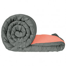 Deals, Discounts & Offers on  - Story@Home Microfiber Ultra Soft Reversible Comforter - Double, Pink and Grey