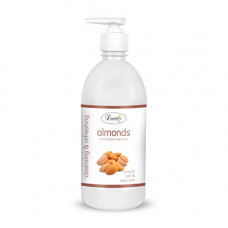 Deals, Discounts & Offers on Beauty Care - Luster Almond Nourishing Cleansing Milk For Face | Almond With Extra Vitamin E | Cleansing Milk For Dry Skin & Oily Skin | Makeup Remover (Paraben & Sulfate Free)-500 ml