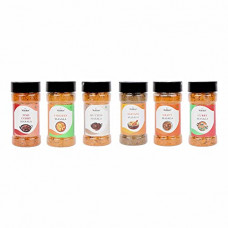 Deals, Discounts & Offers on  - [Amazon Fresh] Malikaz' The Royale Taste Assorted Non Veg Spices Combo (Fish Curry Masala, 90g | Chicken Masala, 90g | Mutton Masala, 90g | Biryani Masala, 90g | Gravy Masala, 90g | Curry Masala, 90g) Jar, 540 g