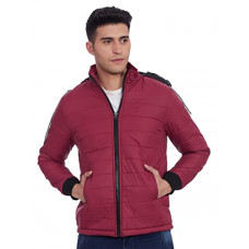 Deals, Discounts & Offers on Men - [Size XXL] Christy World Solid Men's Quilted Jacket