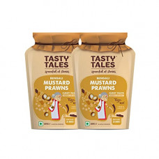 Deals, Discounts & Offers on  - Tasty Tales Ready to Cook Bengali Mustard Prawns Masala Curry Paste Mix, No Preservatives, Easy to Cook, Ready Within 20 Minutes, 100% Natural, 100% Veg - Pack of 2 x 130g