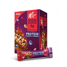 Deals, Discounts & Offers on  - Kellogg's K-Energy Bar Protein Almonds & Berries 360g (or 30gx12) with 50% & Fruits and High Protein