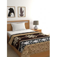 Deals, Discounts & Offers on  - Raymond Home Brown 270 GSM Super Soft Polyester Single Blanket