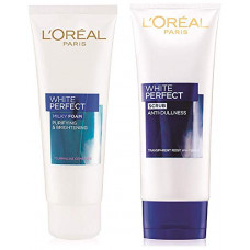 Deals, Discounts & Offers on Beauty Care - L'Oreal Paris White Perfect Milky Foam Facewash, 100ml & L'Oreal Paris White Perfect Anti-Dullness Scrub, 100ml