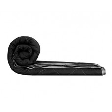 Deals, Discounts & Offers on  - HUESLAND by Ahmedabad Cotton Ultra-Plush Solid Microfibre Double Comforter, Black