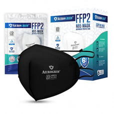 Deals, Discounts & Offers on  - AeroGrid FFP2 | Pack of 10 | 6 Layers | ISI Mark | BIS Certified | EN 149 European Std. Certified | Premium N95 Mask