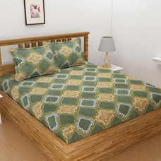 Deals, Discounts & Offers on  - Homestore-YEP Glace Cotton Bedsheet