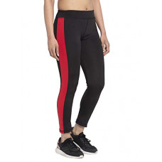 Deals, Discounts & Offers on  - [Size XL] RDS Wear Women Black Track Pant with Sides Colour Red
