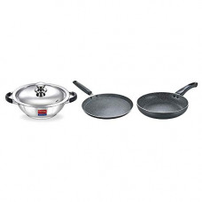 Deals, Discounts & Offers on Cookware - Prestige Classic Multi BYK 3 Piece Set