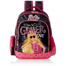 Deals, Discounts & Offers on  - Barbie Pink and Black Children's Backpack (Age Group :3-5 yrs)