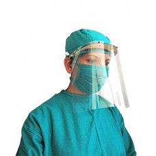 Deals, Discounts & Offers on  - Dr Wonder Reusable Safety Face Shield with Adjustable Elastic Strap (Pack of 5)
