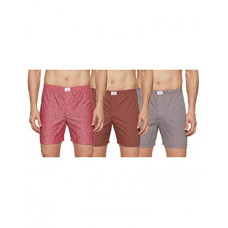 Deals, Discounts & Offers on Men - [Size M] Diverse Men's Printed Slim Fit Cotton Boxer (Combo Pack of 3)