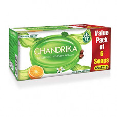 Deals, Discounts & Offers on Beauty Care - Chandrika Glycerine Ayurveda Gel Bar, 125g (Pack of 6)