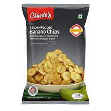 Deals, Discounts & Offers on  - Chheda's Salt N Pepper Banana Chips - Crispy Banana Chips (350g Pack of 1)