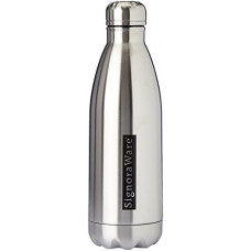 Deals, Discounts & Offers on  - Signoraware Stainless Steel Aqualene Vacuum Steel cola Hot and Cold Bottle with Bag 1500ml, Set of 1, Multicolour, (SIG_4404)