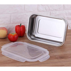 Deals, Discounts & Offers on  - Signoraware Modular Rectangular Stainless Steel Container, 3.6 Litre, Silver
