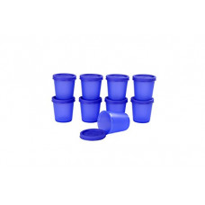 Deals, Discounts & Offers on  - Signoraware Nano Round Medium Container Set, 90ml, Set of 9, Deep Violet