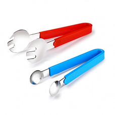 Deals, Discounts & Offers on  - Signoraware Ice Cube tong and Bread Tong, Set of 2, Multicolour