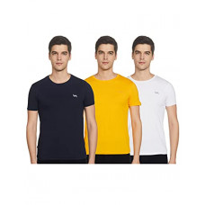 Deals, Discounts & Offers on Men - [Size L] LAWMAN PG3 Men's Slim T-Shirt (Law TEE CT-3-4H_NV Must WHT Two Extra Large)