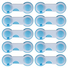 Deals, Discounts & Offers on Baby Care - SYGA 20 Pcs Baby Safety Locks | Child Proof Cabinets, Drawers, Appliances, Toilet Seat, Fridge and Oven | Tools Not Required | Uses Dual Adhesive Tape and Latch System (Blue)