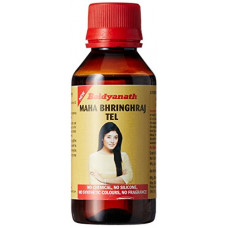 Deals, Discounts & Offers on Beauty Care - Baidyanath Mahabhringraj Tel - Ayurvedic Hair Oil, No Added Chemicals or Fragrance - 100ml (Pack of 2)