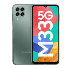 Deals, Discounts & Offers on Electronics - [ICICI Bank Credit Card] Samsung Galaxy M33 5G (Mystique Green, 6GB, 128GB Storage) | Travel Adapter to be Purchased Separately