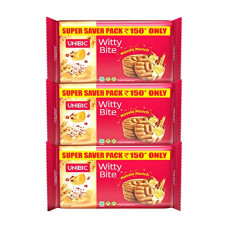 Deals, Discounts & Offers on  - UNIBIC : Witty Bite -500gm (Pack of 3)
